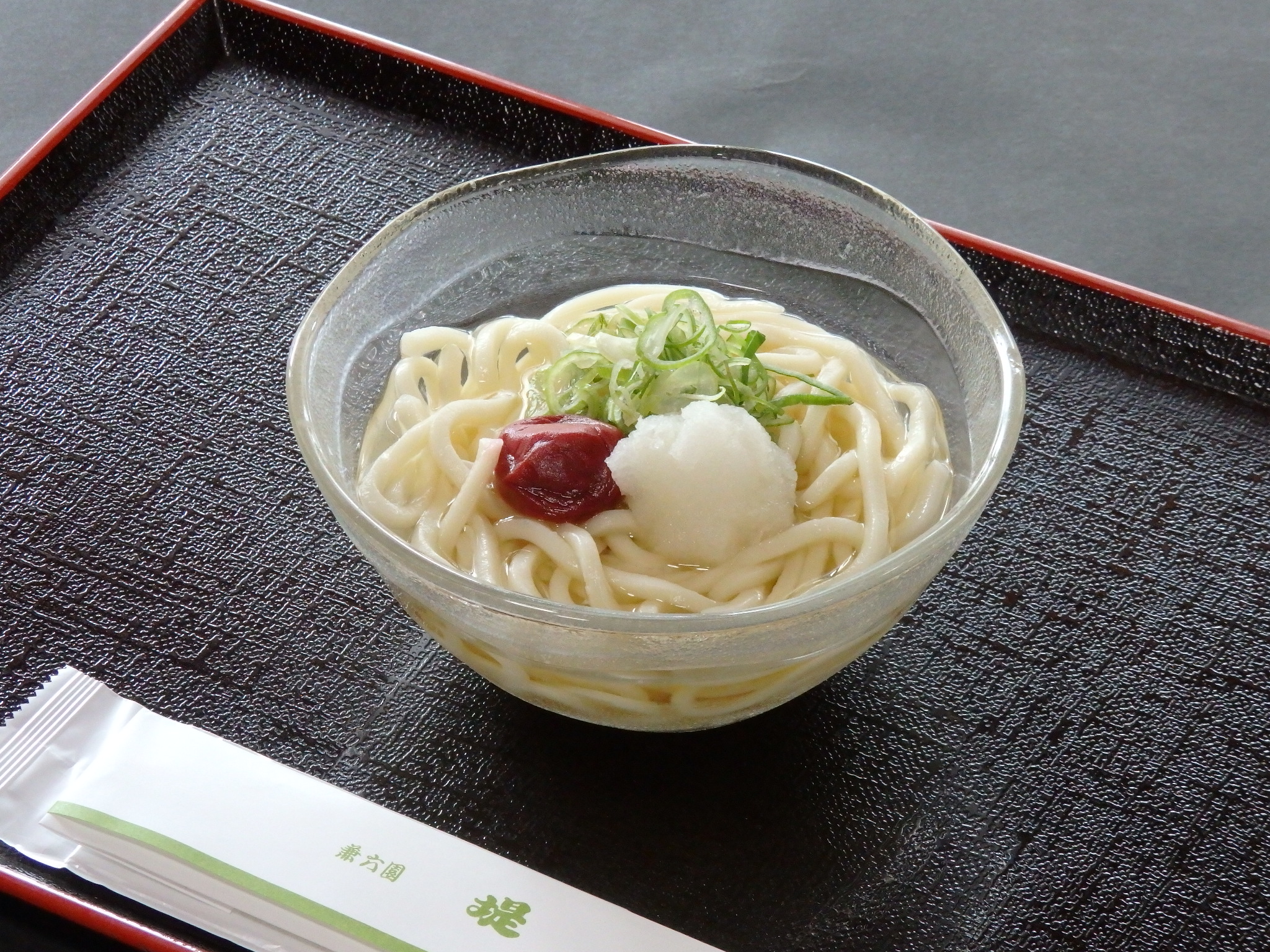 冷やし梅おろしうどん